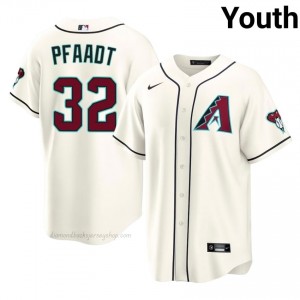 Youth Brandon Pfaadt #32 Arizona Diamondbacks Cream Elite Baseball Jersey| Stitch Authentic j38WSl55
