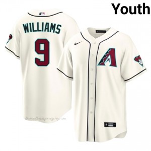 #9 Matt Williams Cream On-Field Style Baseball Jersey | Youth Authentic Diamondbacks MLB Apparel 2p14R534