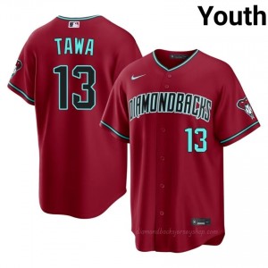 Youth Tim Tawa #13 Arizona Diamondbacks Crimson Elite Baseball Jersey| Stitched Authentic 4n36r172